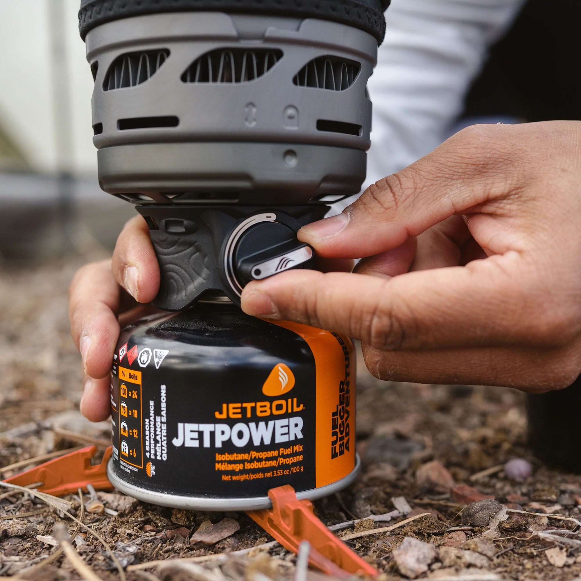 JETBOIL Zip 0.8l Compact Camping Stove CloseUp