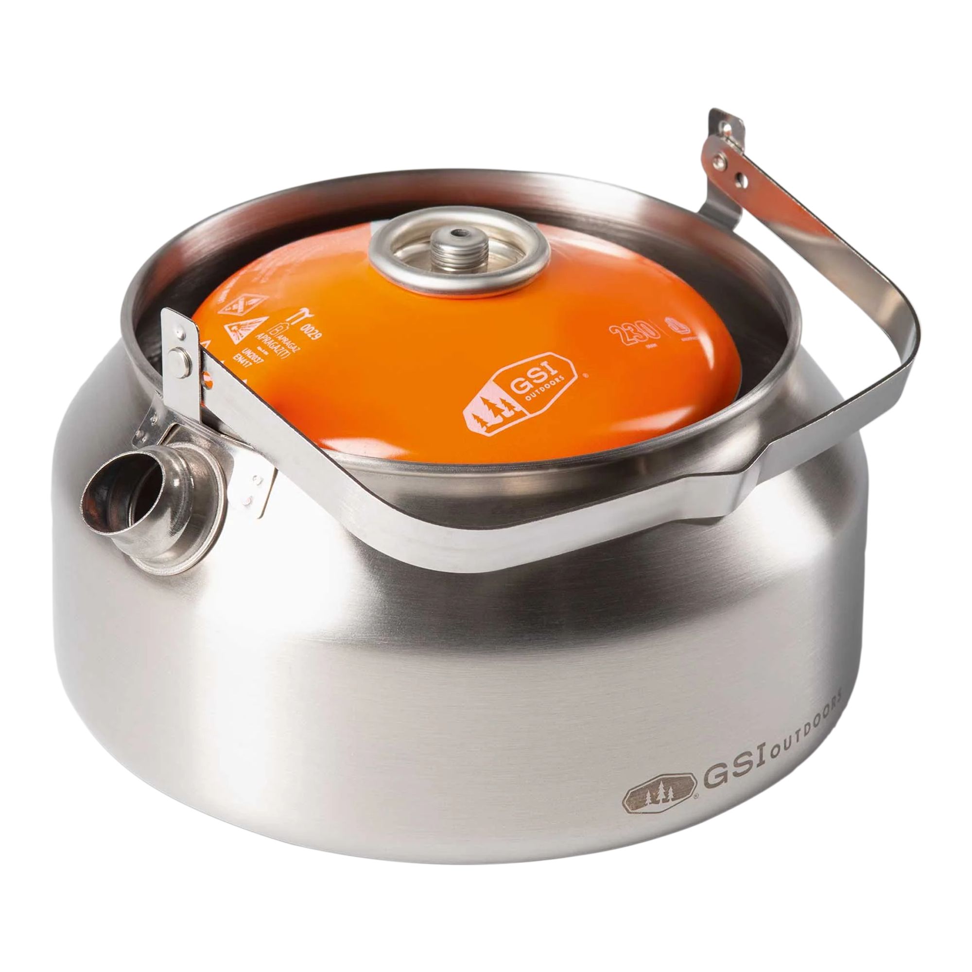 GSI Glacier Stainless Tea Kettle 1L