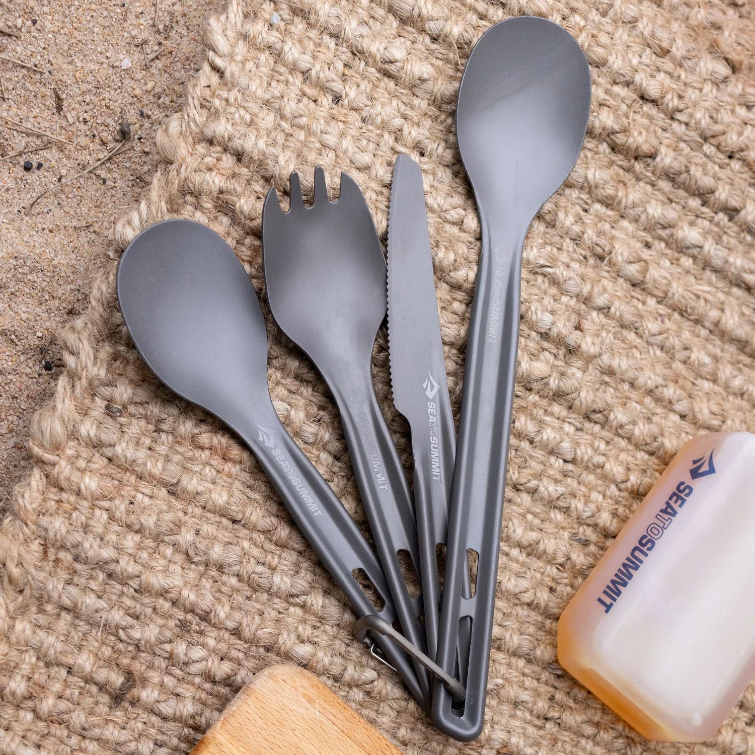 Sea To Summit Frontier Cutlery Set - 2 Pieces Front_Flat
