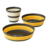 Sea To Summit Frontier Collapsible Cup and Bowl Set Front_Elevated
