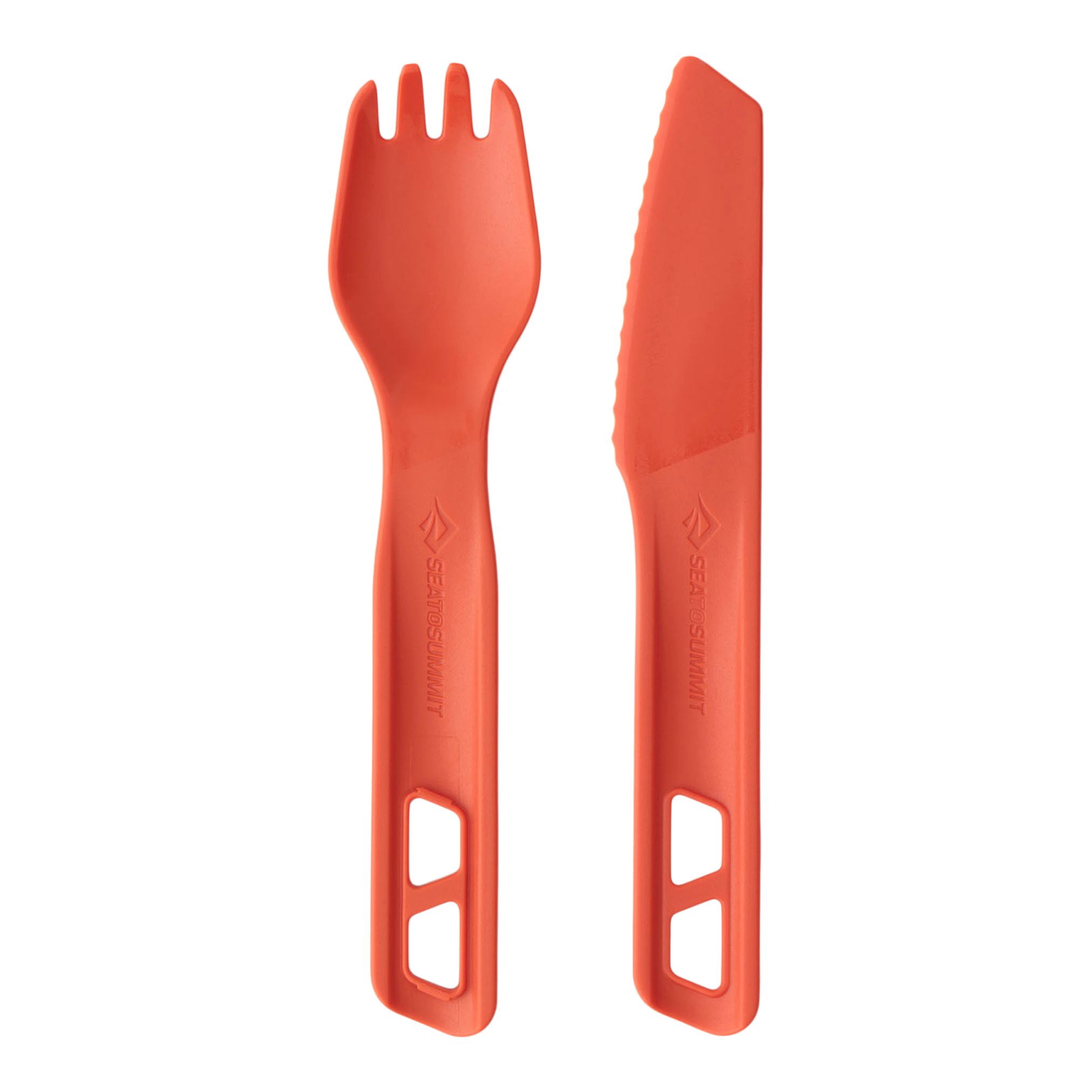 Sea To Summit Passage 2 Piece Cutlery Set Overhead_Flat