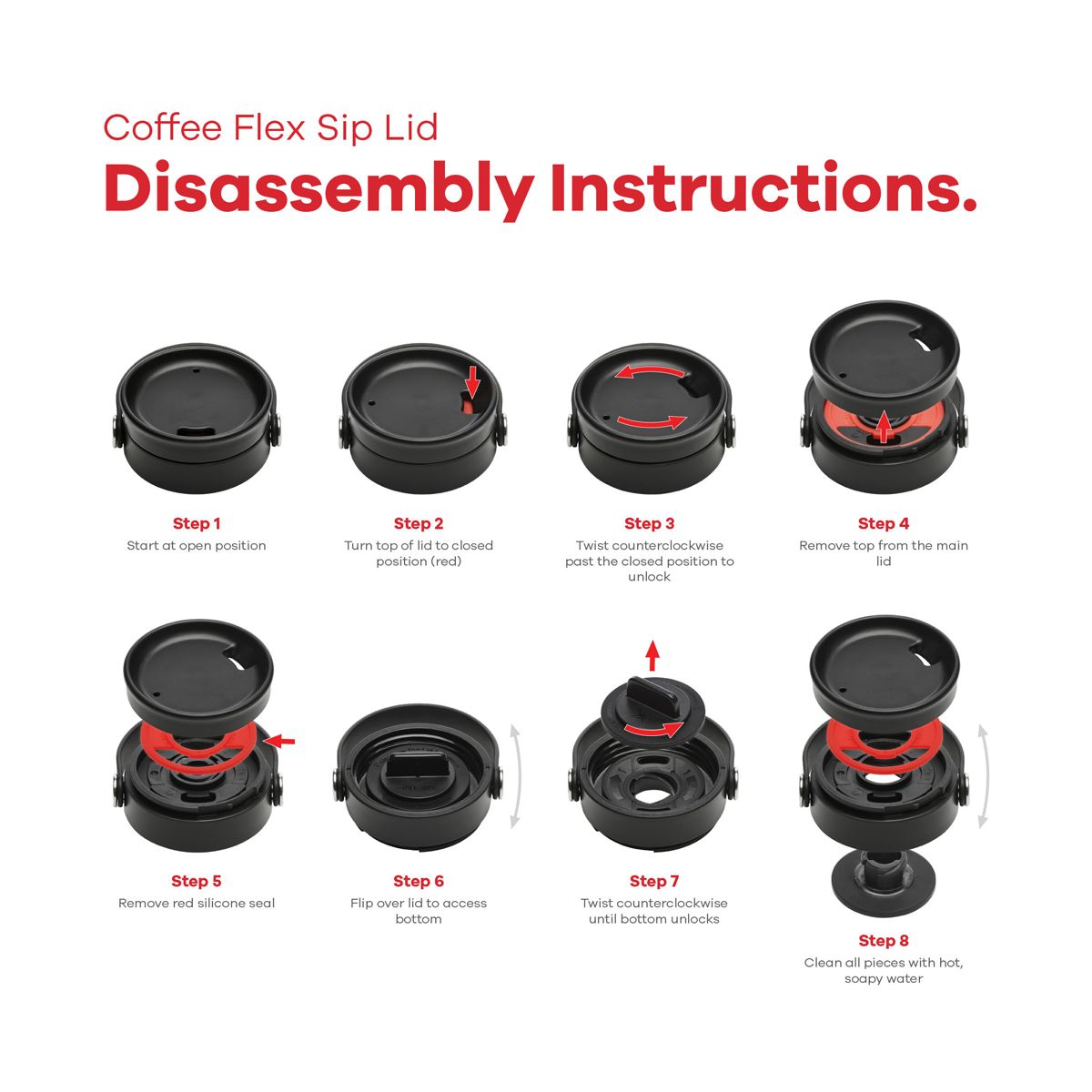 HYDROFLASK Hydro Flask 16 Oz Wide Mouth Coffee Flask Flex Sip™