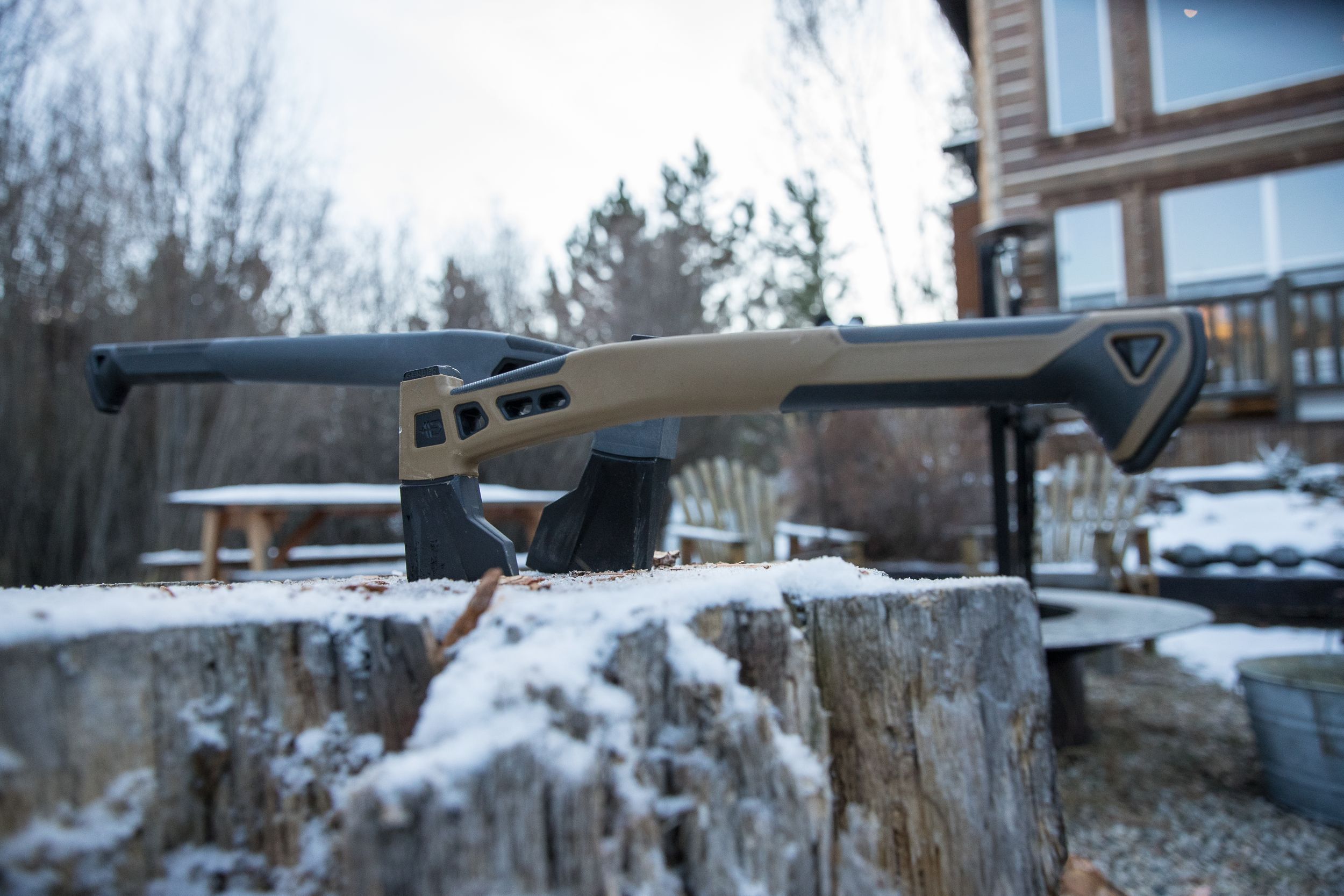 GERBER Bushcraft Hatchet with Waterproof Gear Storage Composite_or_Mixed