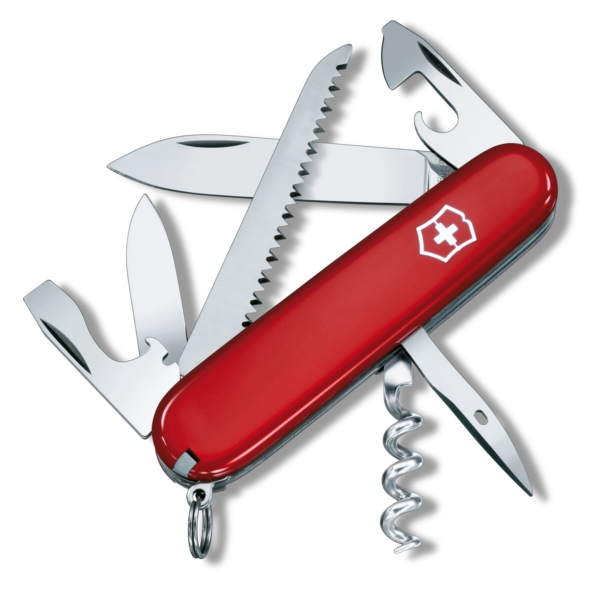 Victorinox Camper Knife Overhead_Flat