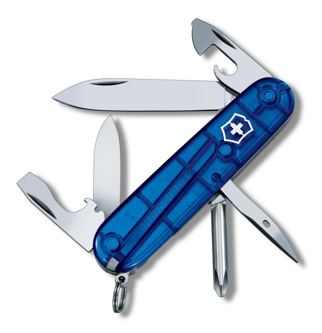 VICTORINOX Tinker Swiss Army Knife Multitool Front_Flat