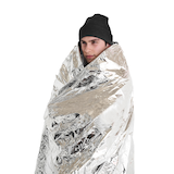 COGHLAN'S Emergency Blanket - Lightweight Survival Blanket Front_Angled_Left