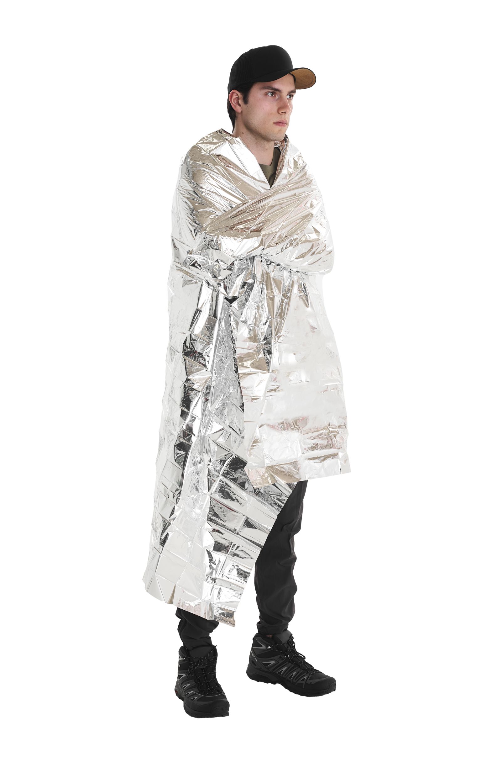 COGHLAN'S Emergency Blanket - Lightweight Survival Blanket Front_Angled_Right