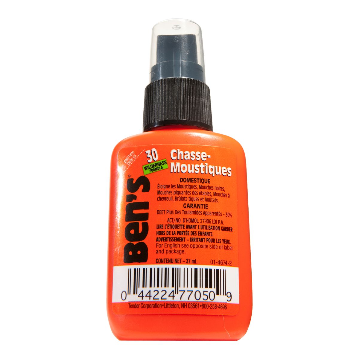 BEN'S 30 DEET Tick And Insect Repellent Spray, 37 Ml