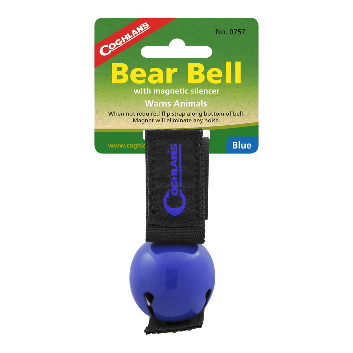 Coghlan's Bear Bell with Magnetic Silencer
