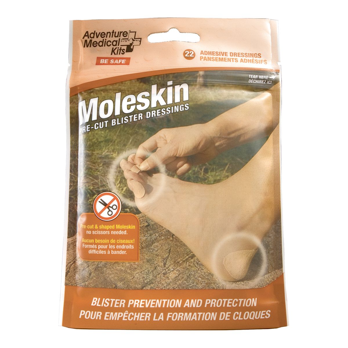 Adventure Medical Kits Moleskin Front_Flat