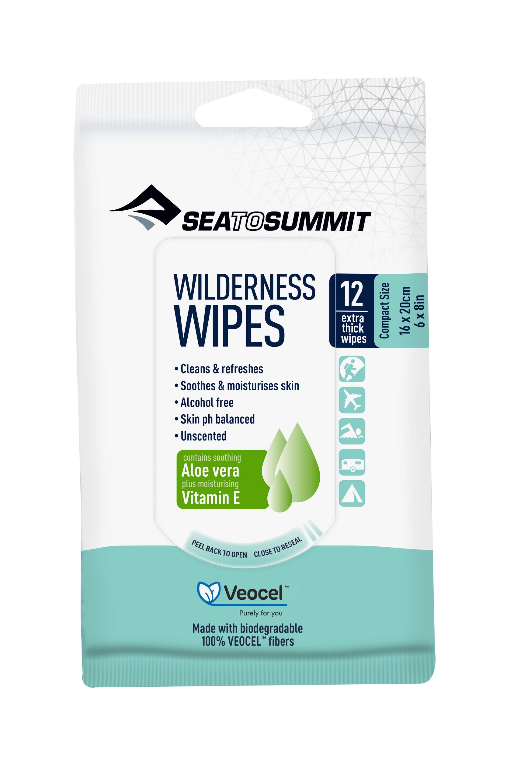 Sea to Summit Wilderness Wipes 12pk