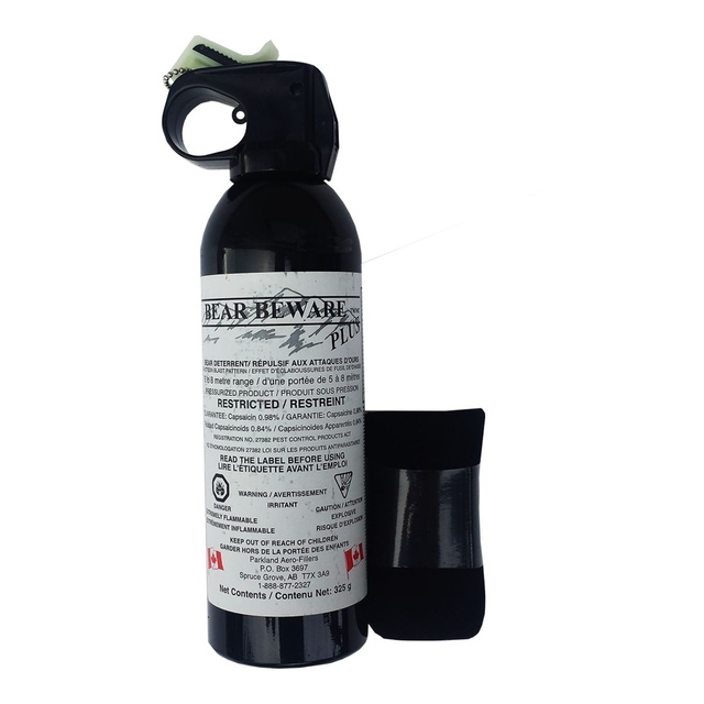 Bear Beware Plus Pepper Spray with Holster Front_Flat