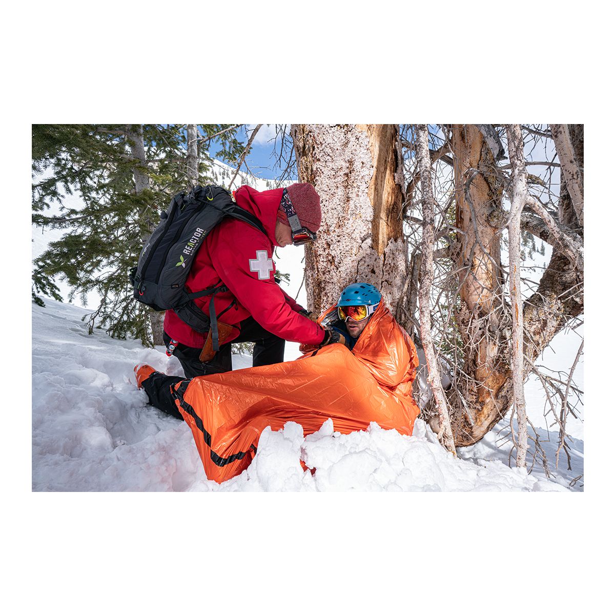 SOL Emergency Bivvy With Rescue Whistle Front_Angled_Left