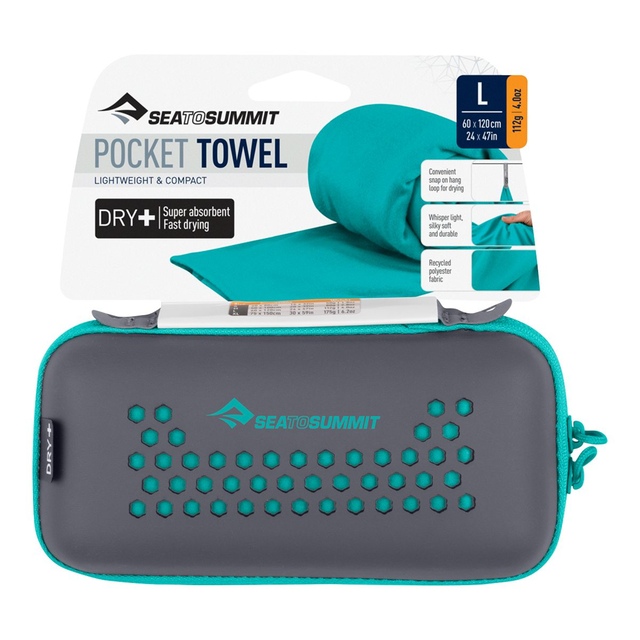 Sea To Summit Pocket Towel Front_Flat