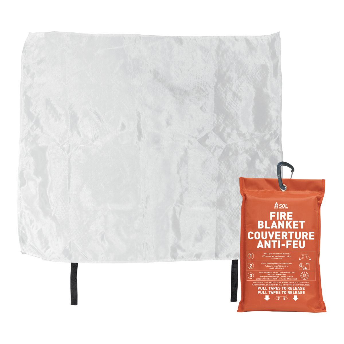 SOL Emergency Fire Blanket Compact Composite_or_Mixed