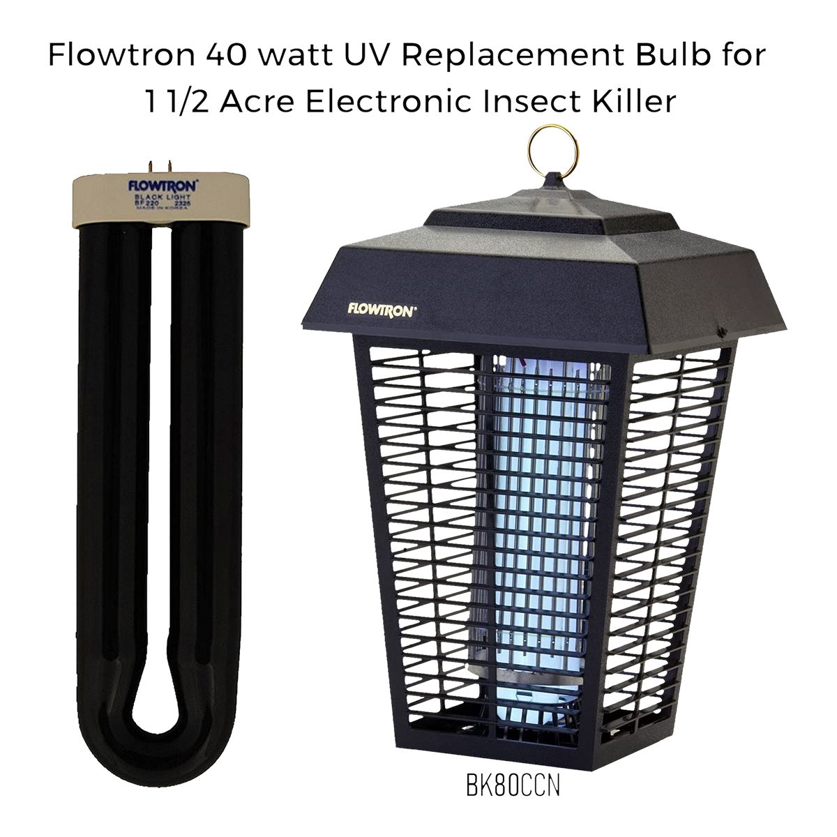 Flowtron 40 Watt UV BK80CCN Replacement Bulb