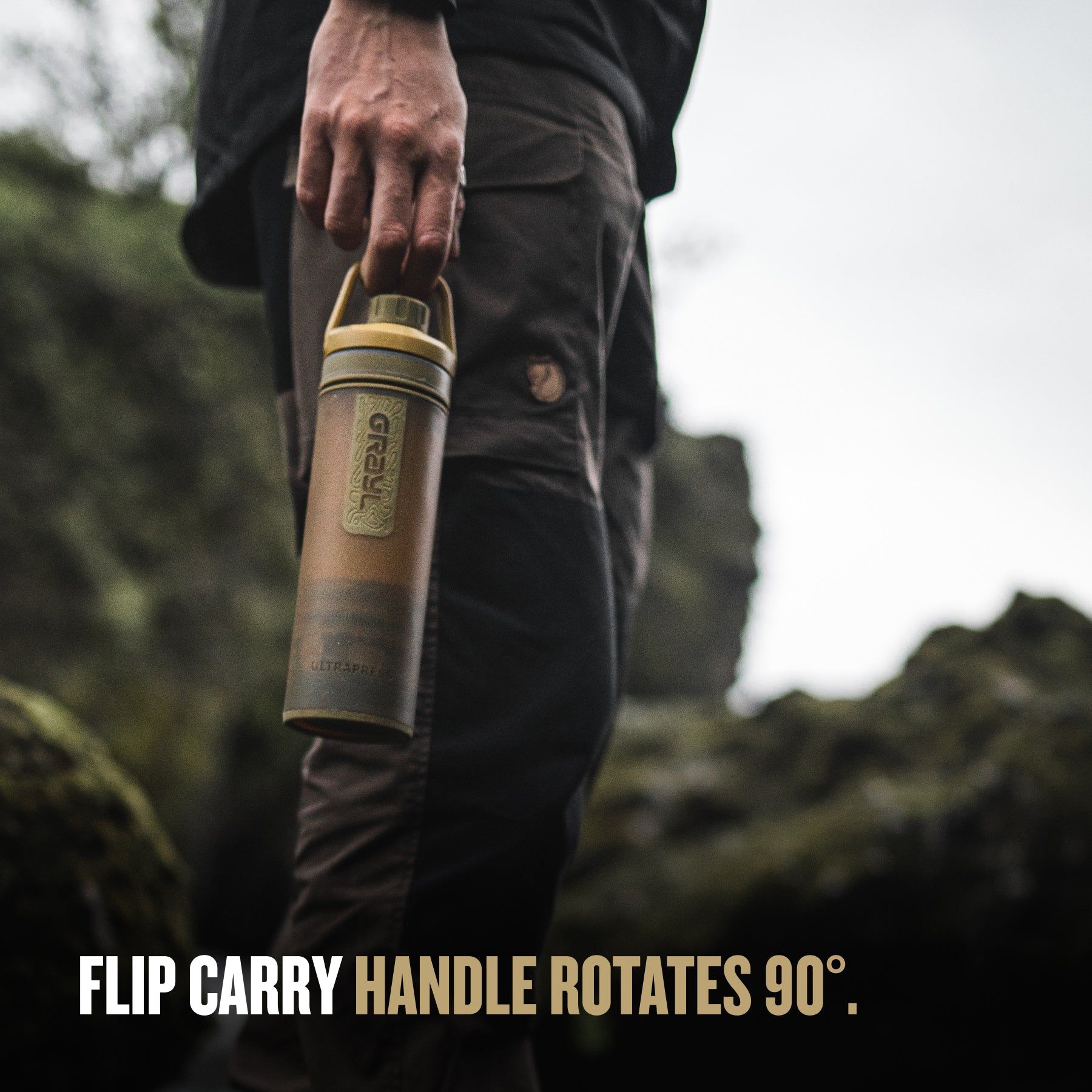 Grayl UltraPress® Water Purifier Bottle