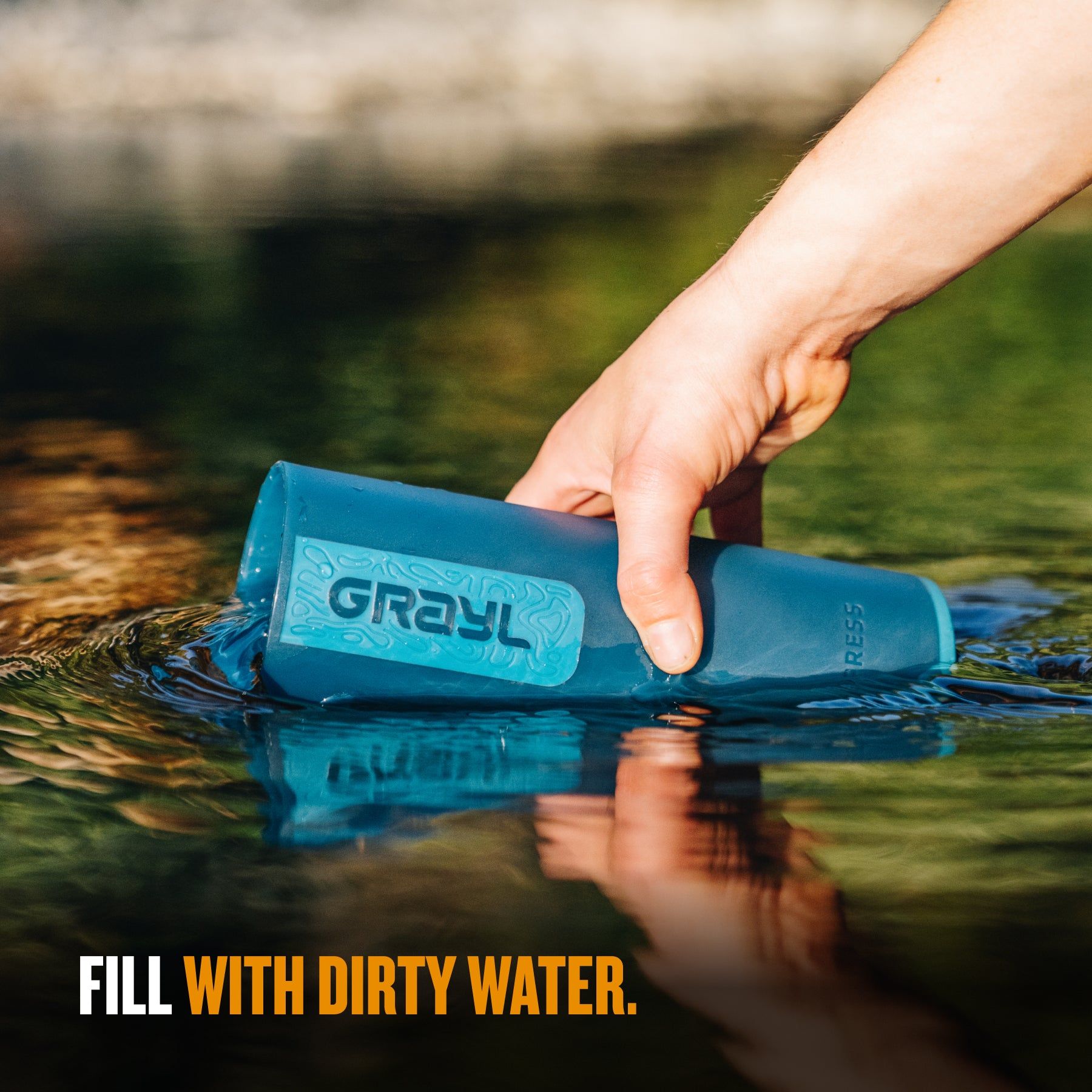 Grayl UltraPress® Water Purifier Bottle