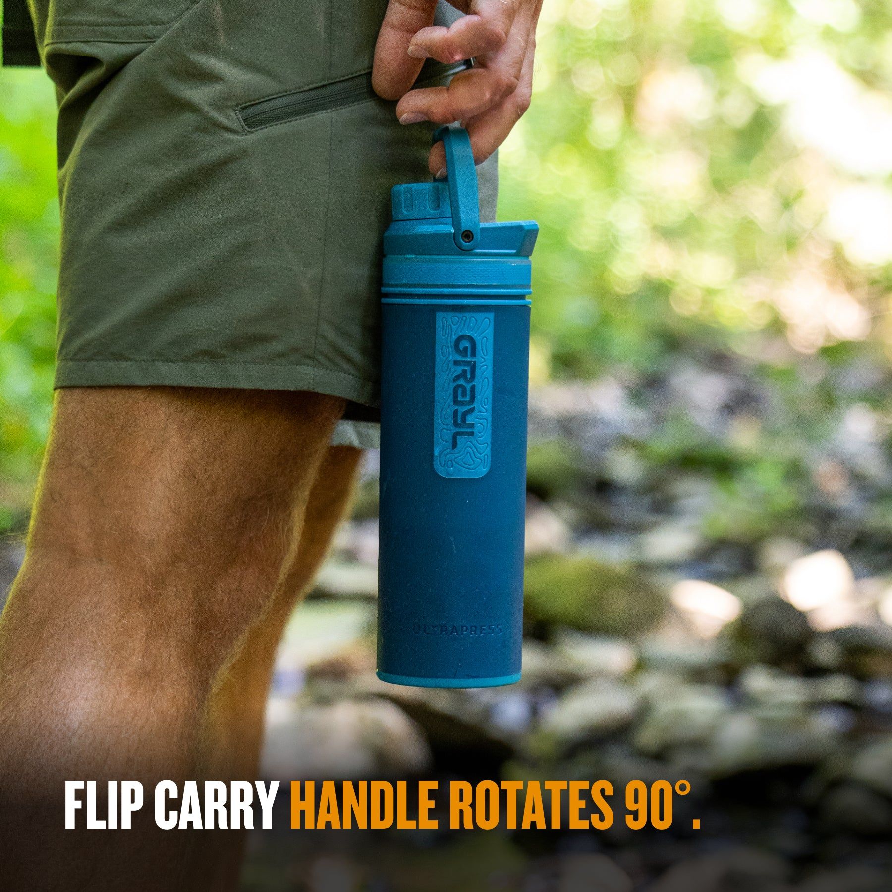Grayl UltraPress® Water Purifier Bottle