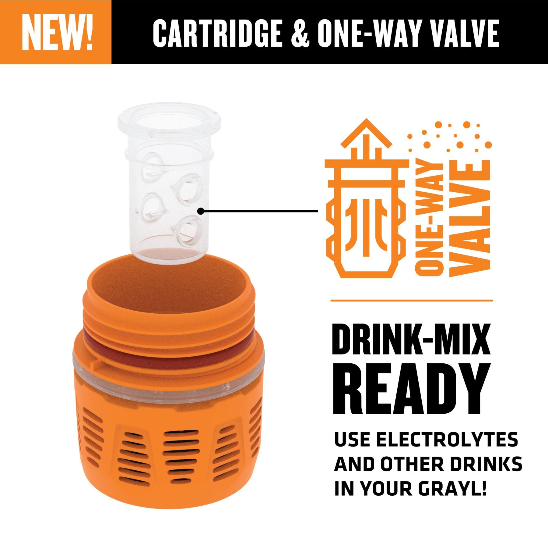 Grayl UltraPress® Water Purifier Bottle