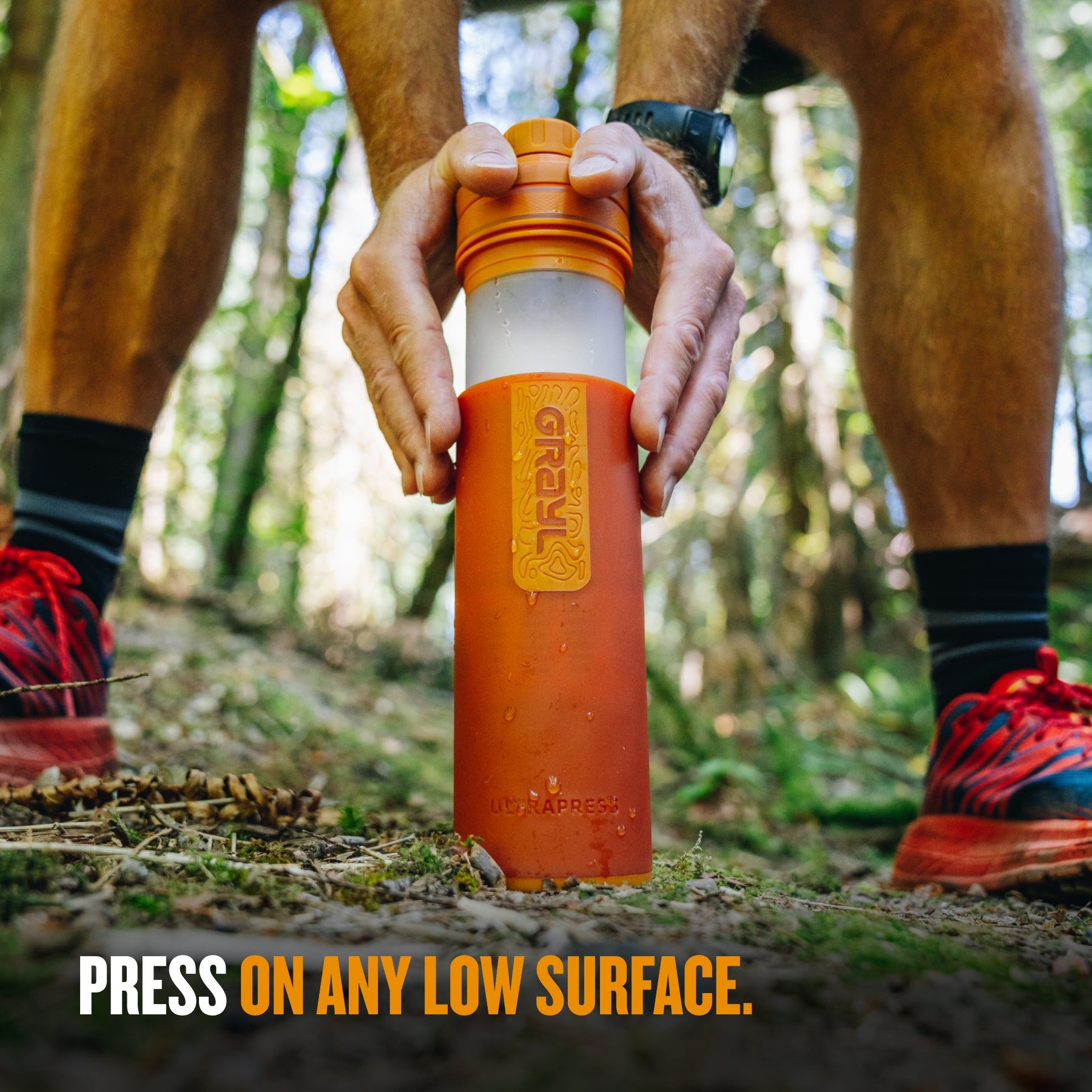 Grayl UltraPress® Water Purifier Bottle