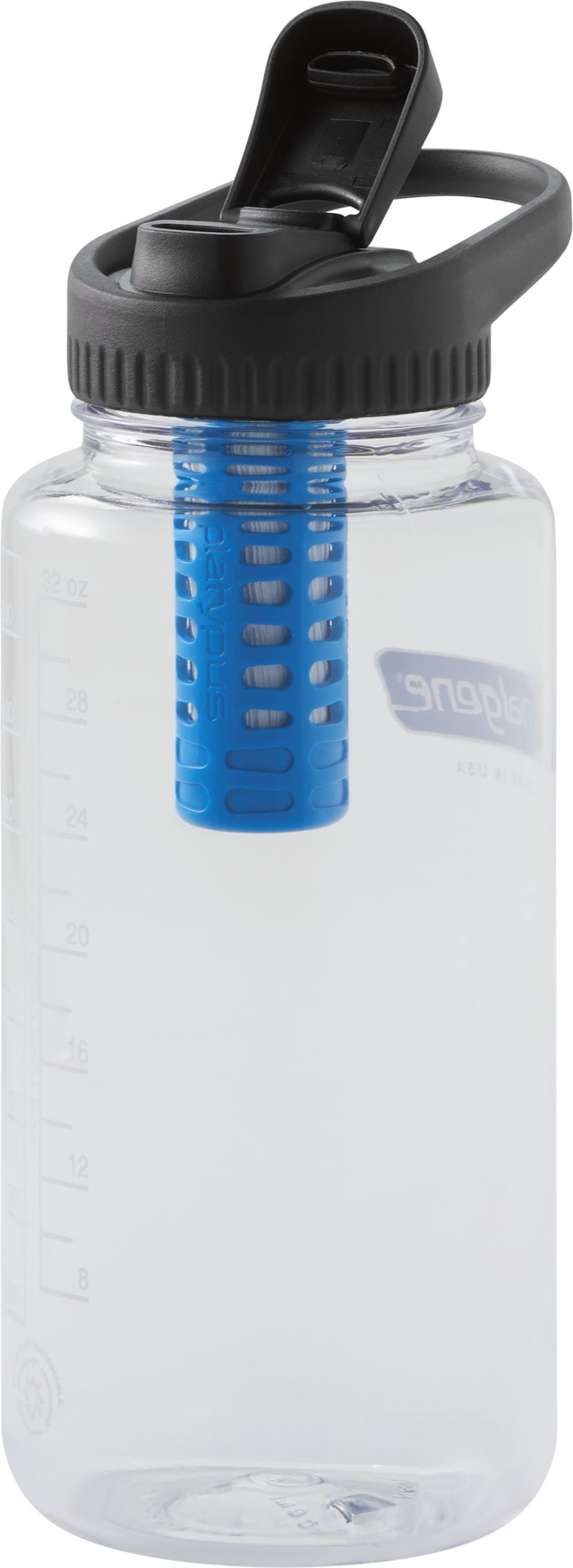 Platypus DayCap In-Bottle Water Filter Front_Angled_Left