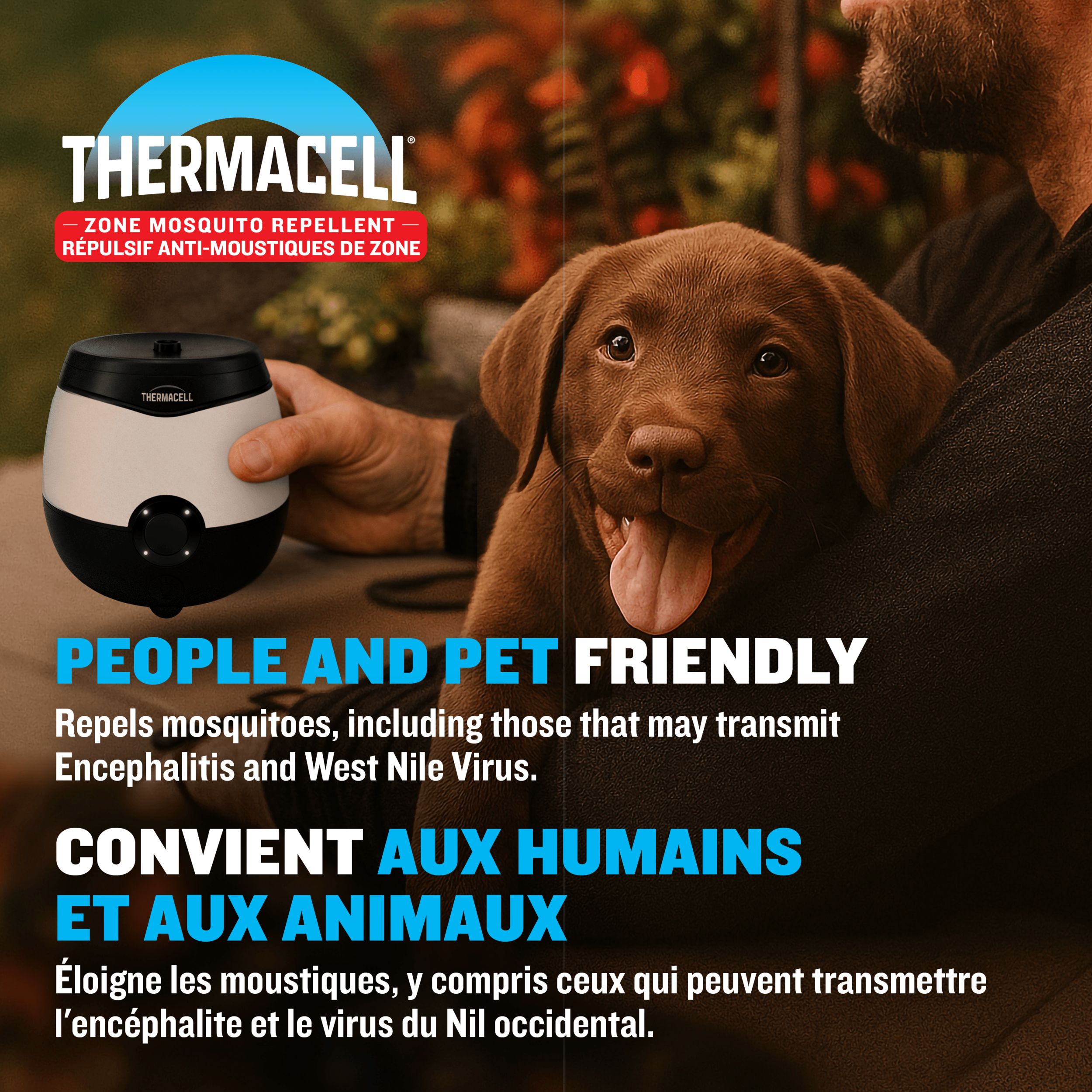 Thermacell Rechargeable Mosquito Repeller With Light