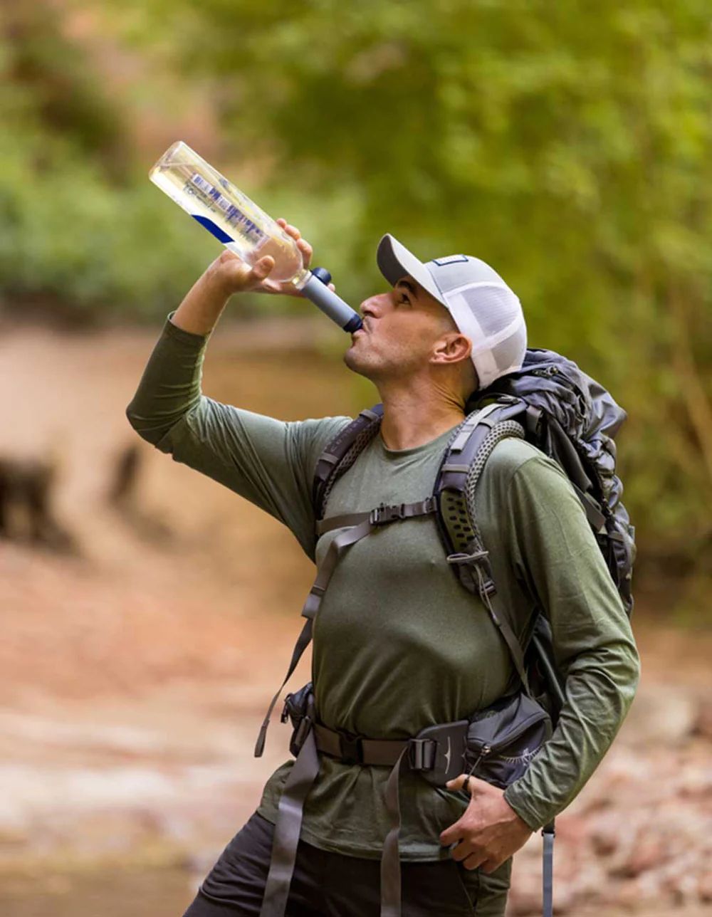 LIFESTRAW Peak Solo Portable Water Filter Side_Right