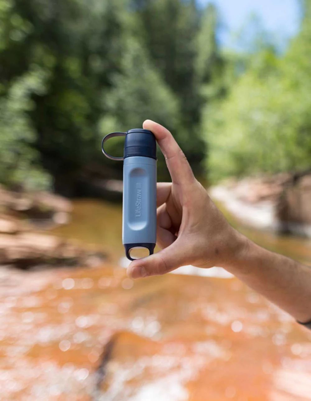 LIFESTRAW Peak Solo Portable Water Filter Front_Flat