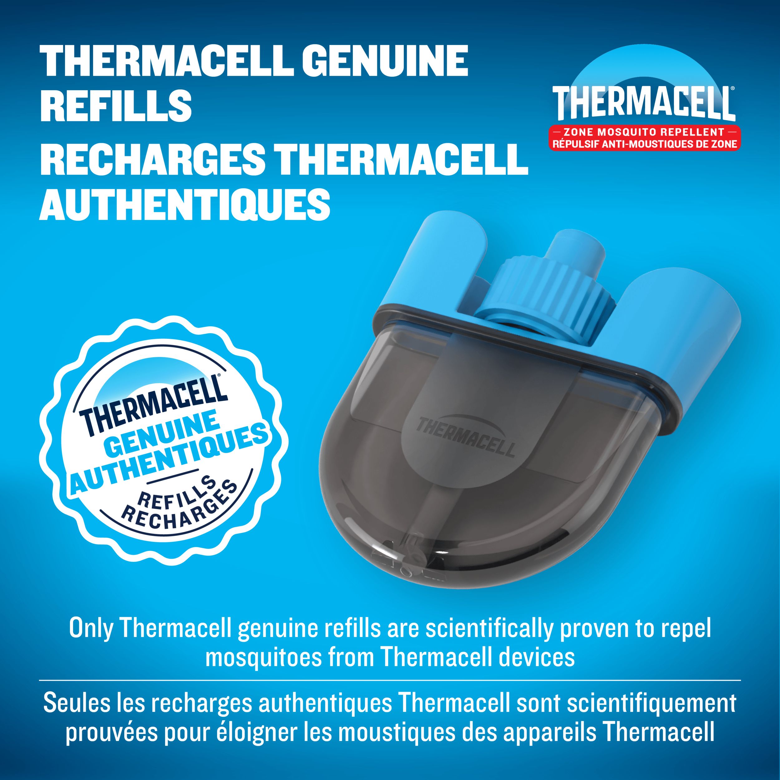 Thermacell Mosquito Repellent, Rechargeable Refill