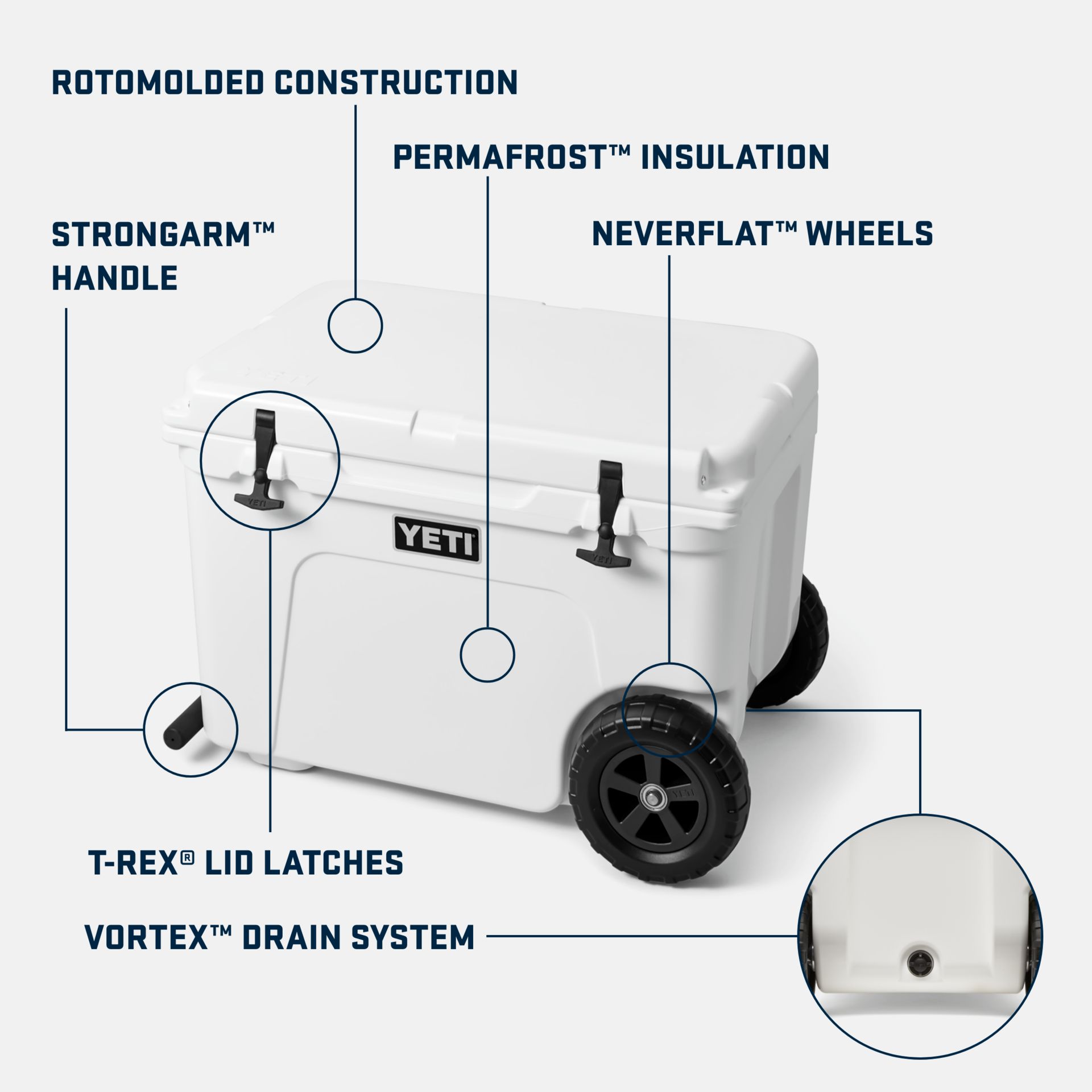 YETI Tundra® Haul® Hard Cooler on Wheels