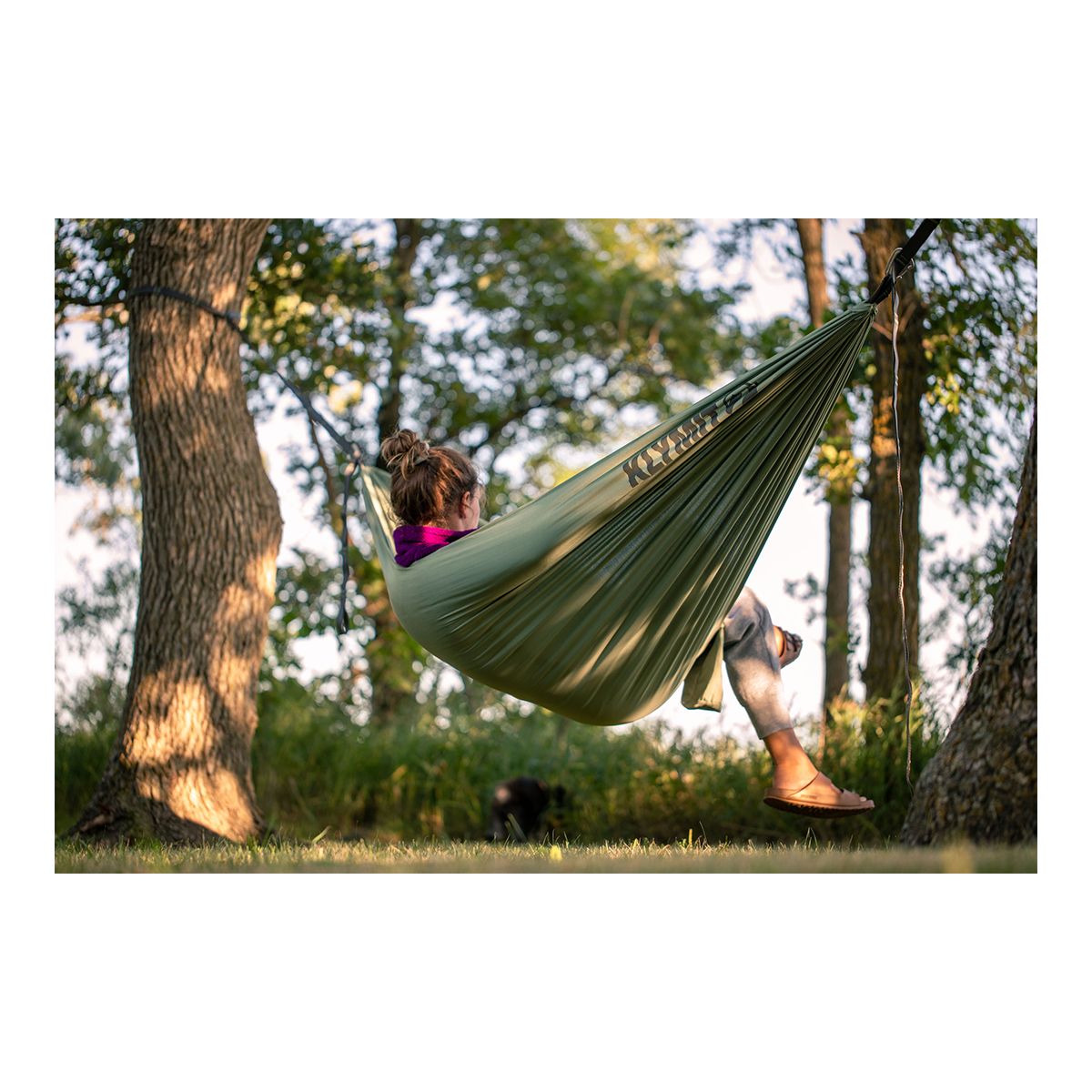 Klymit Traverse Single Hammock Bottom_Plunge