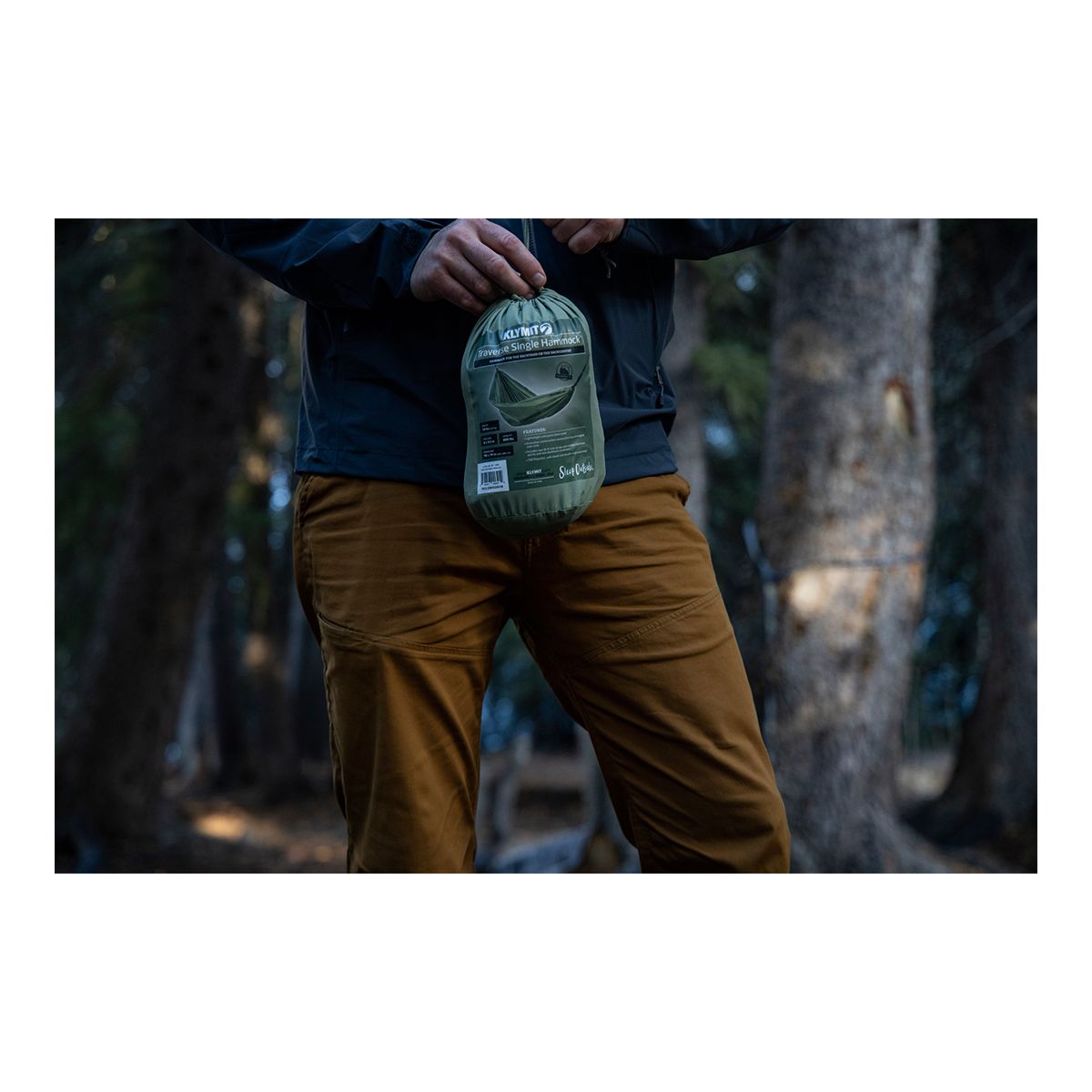 Klymit Traverse Single Hammock Front_Flat