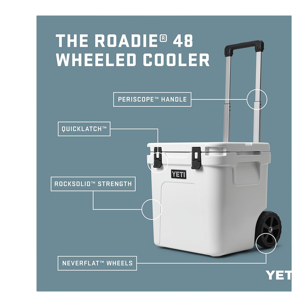 YETI Roadie® 48 Wheeled Cooler