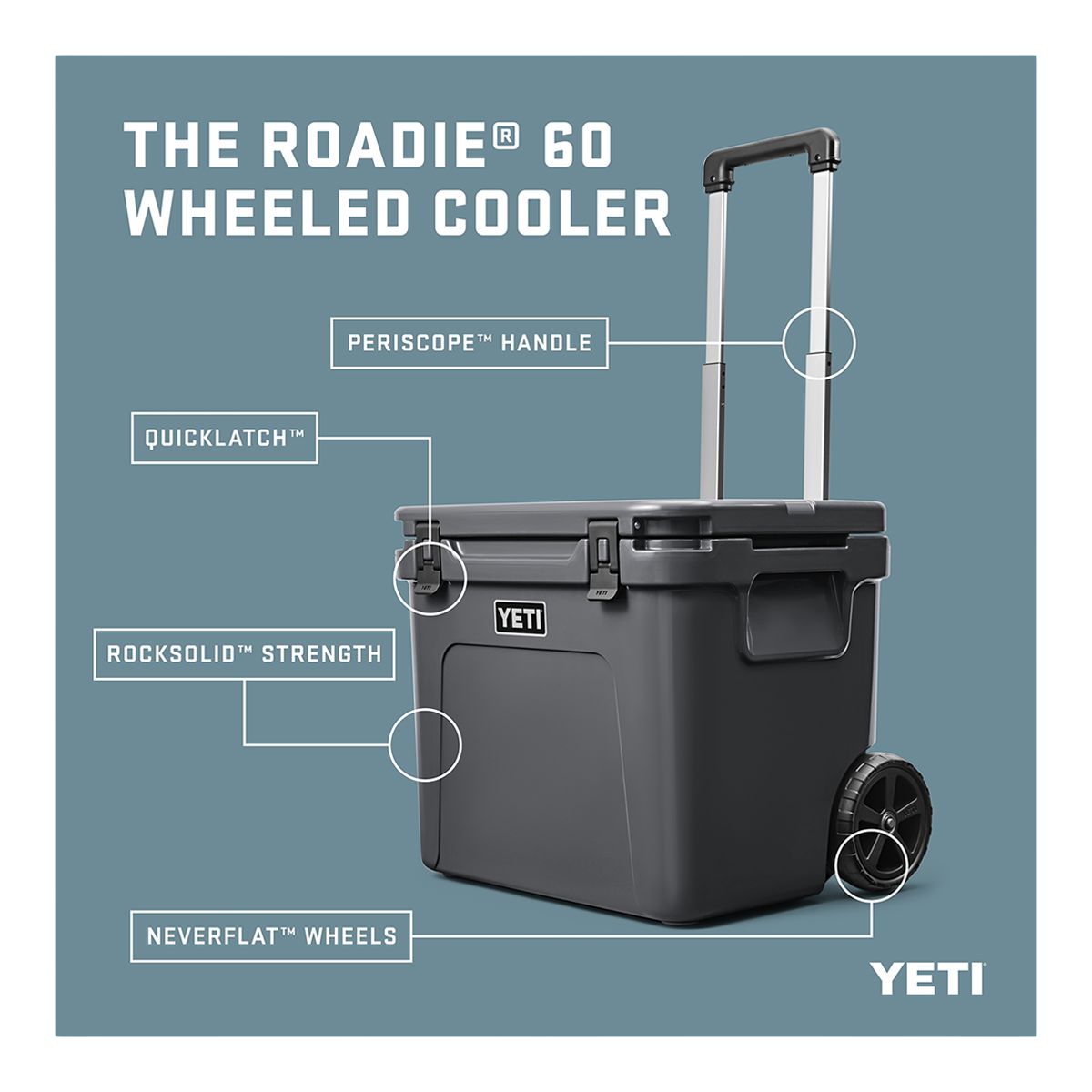 YETI Roadie® 60 Wheeled Cooler
