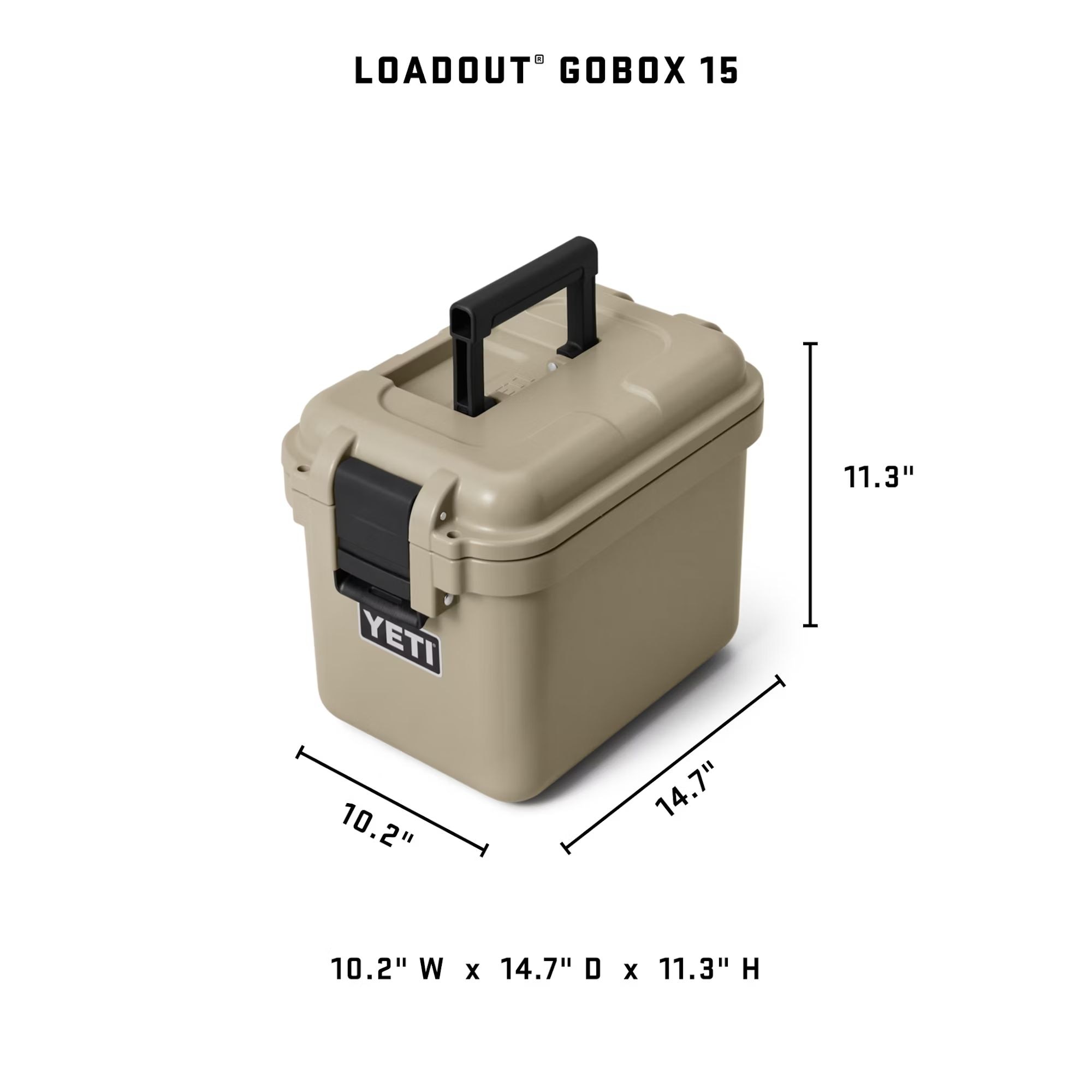 YETI LoadOut® GoBox 15 Gear Case