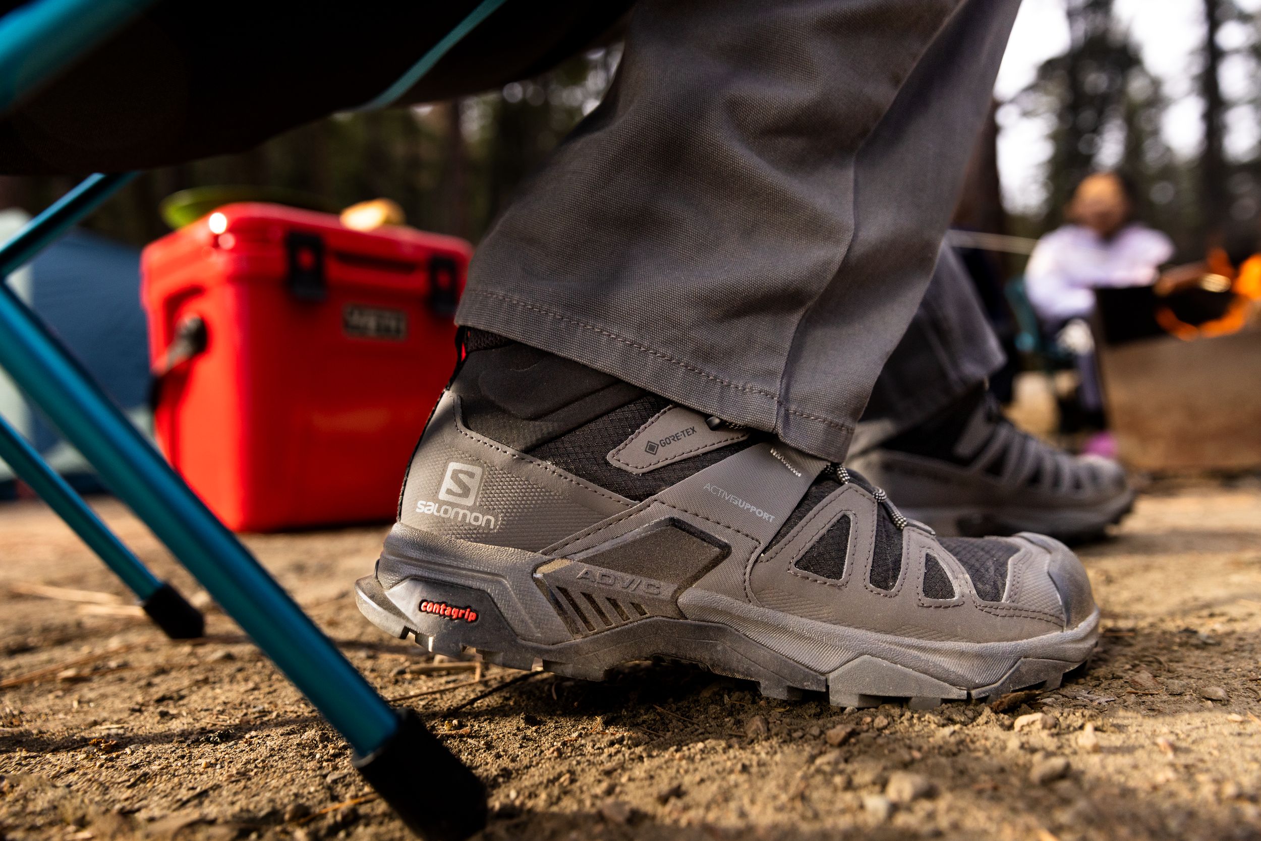 Salomon Men's Ultra 4 Hiking Shoes, Gore-Tex, Waterproof