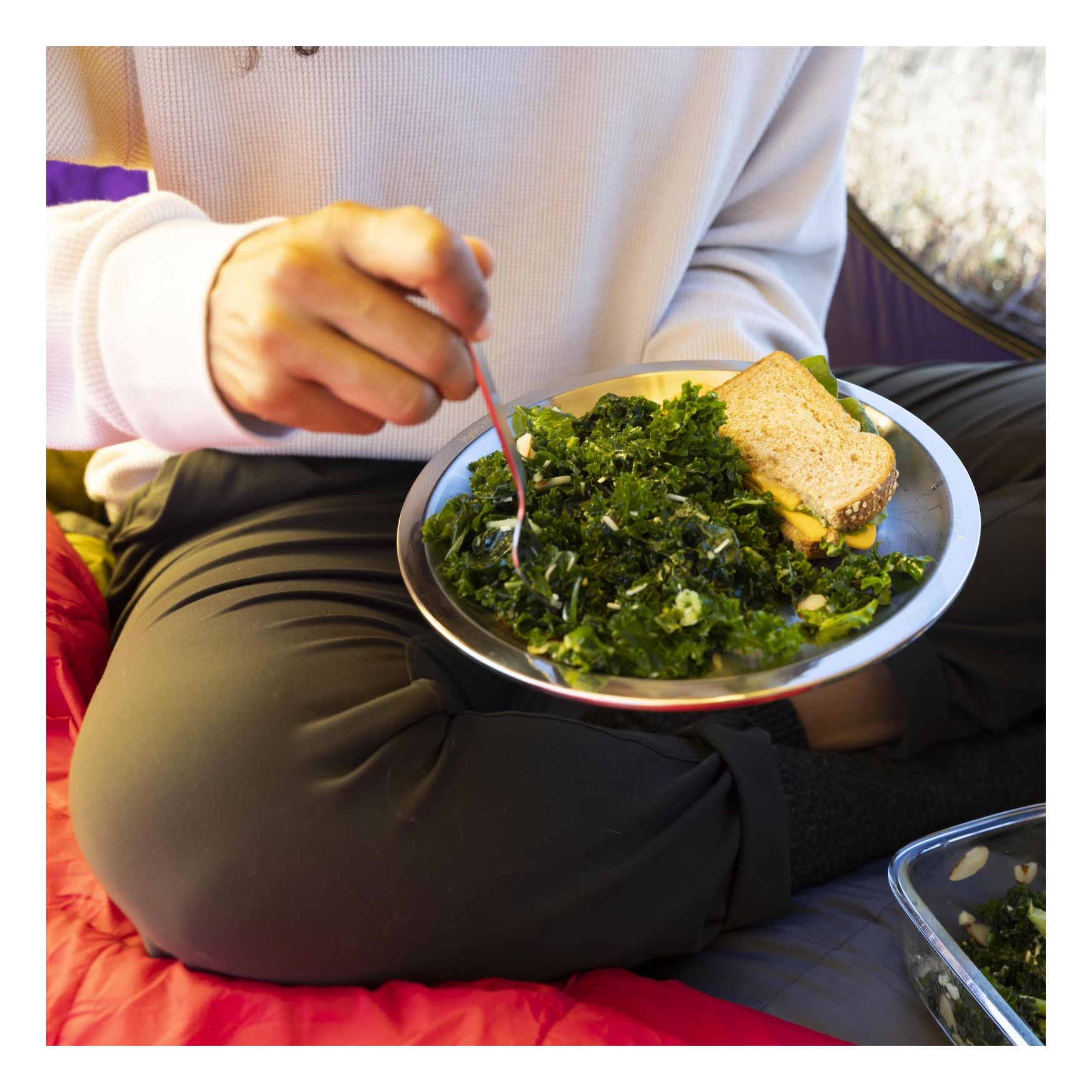 Hydro Flask Camp Plate Overhead_Plunge