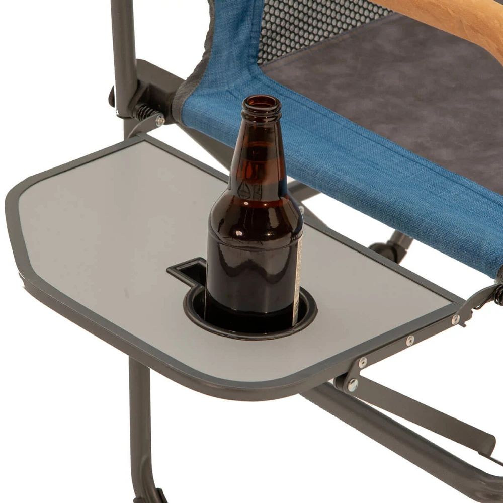 Eureka Director's Chair with Table CloseUp