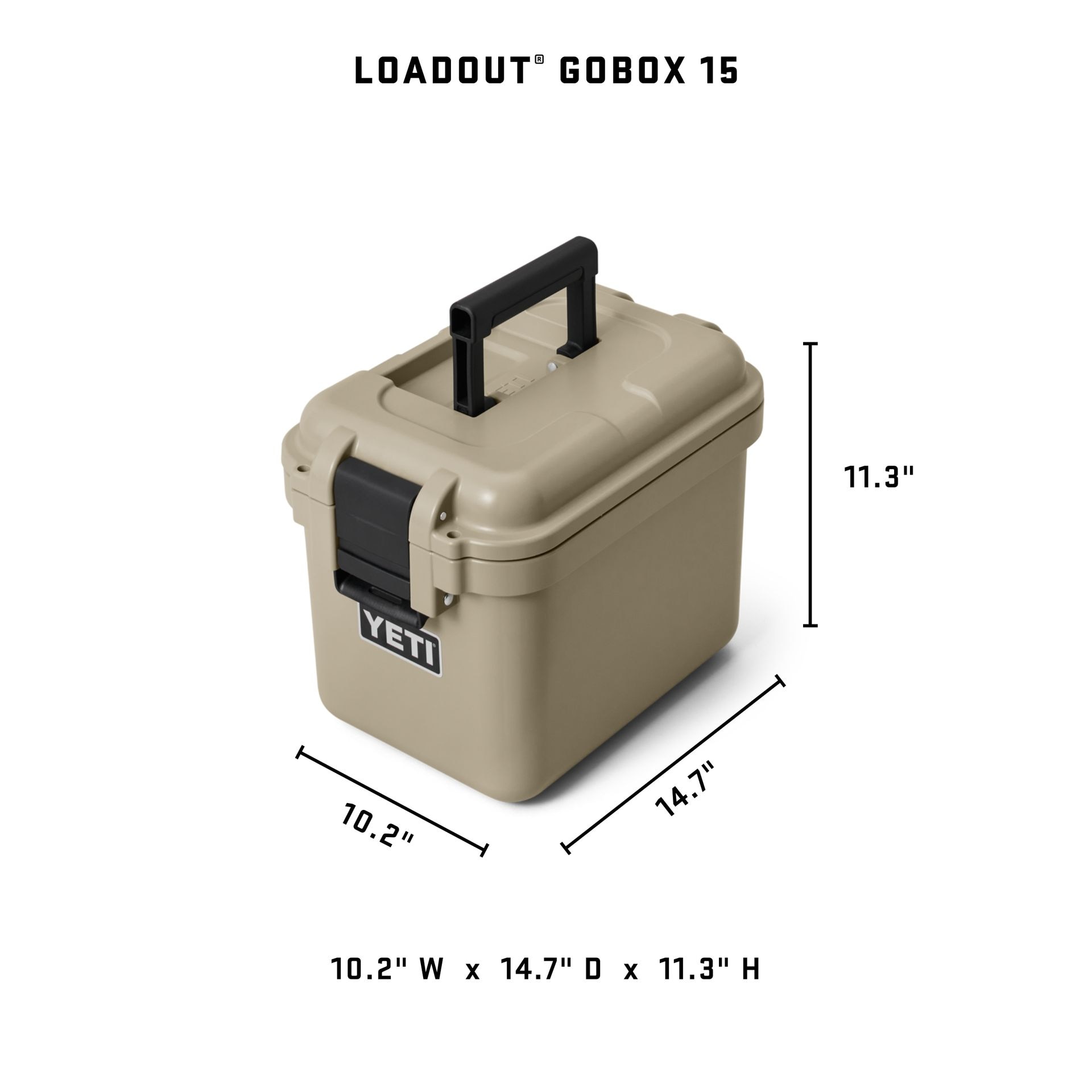 YETI LoadOut® GoBox 15 Gear Case