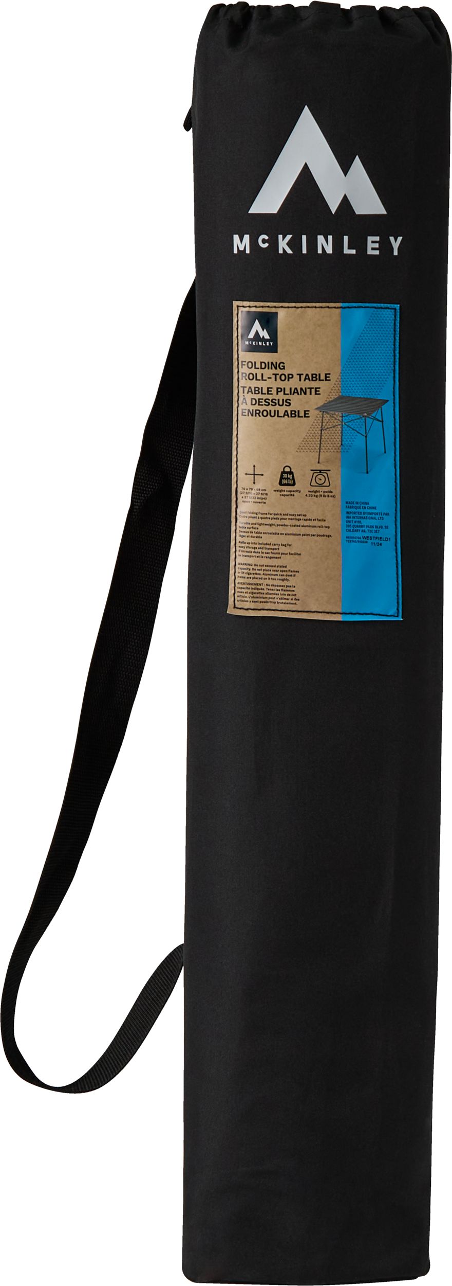 McKINLEY Camping Table Front_Flat