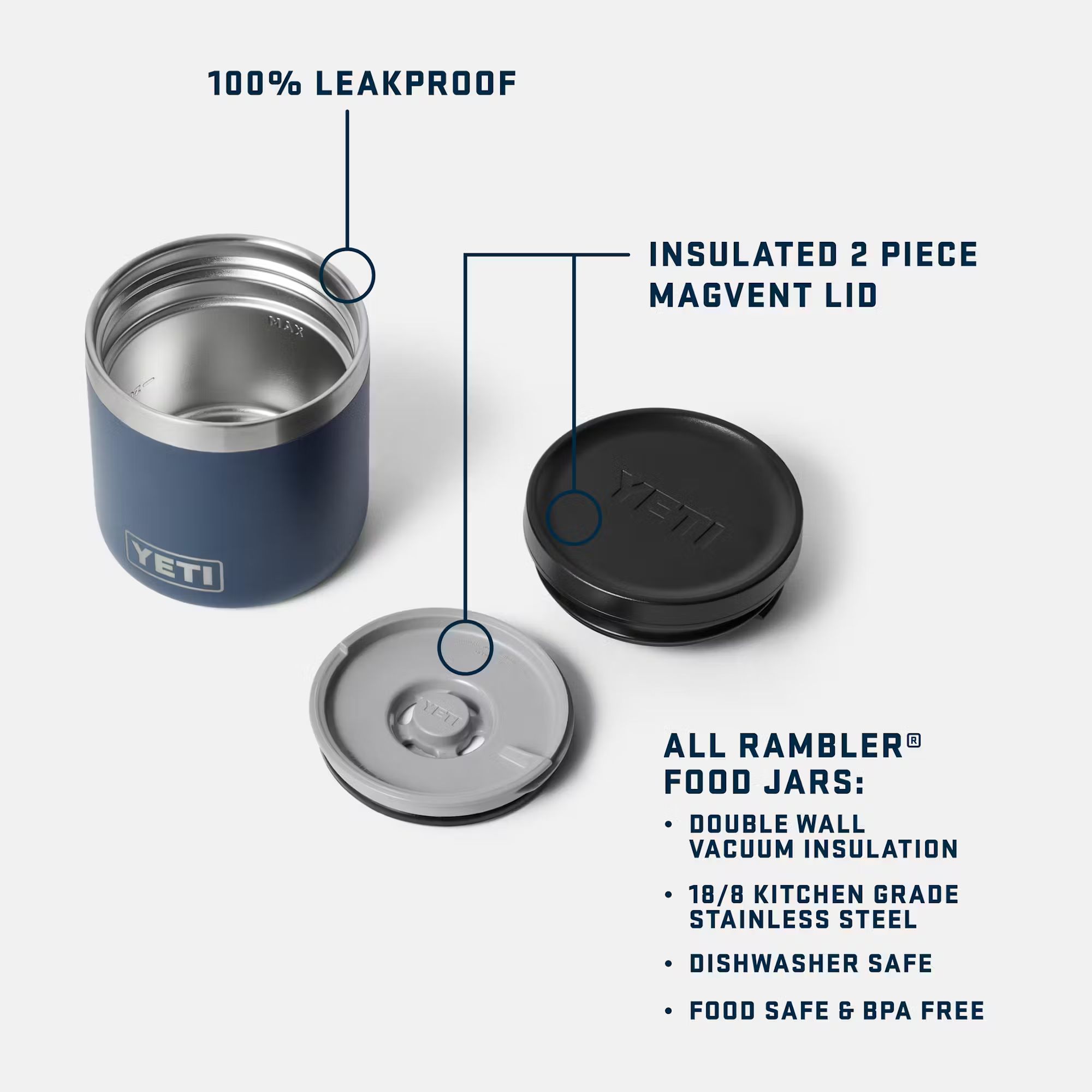 YETI ® Rambler® 8 oz Insulated Food Jar