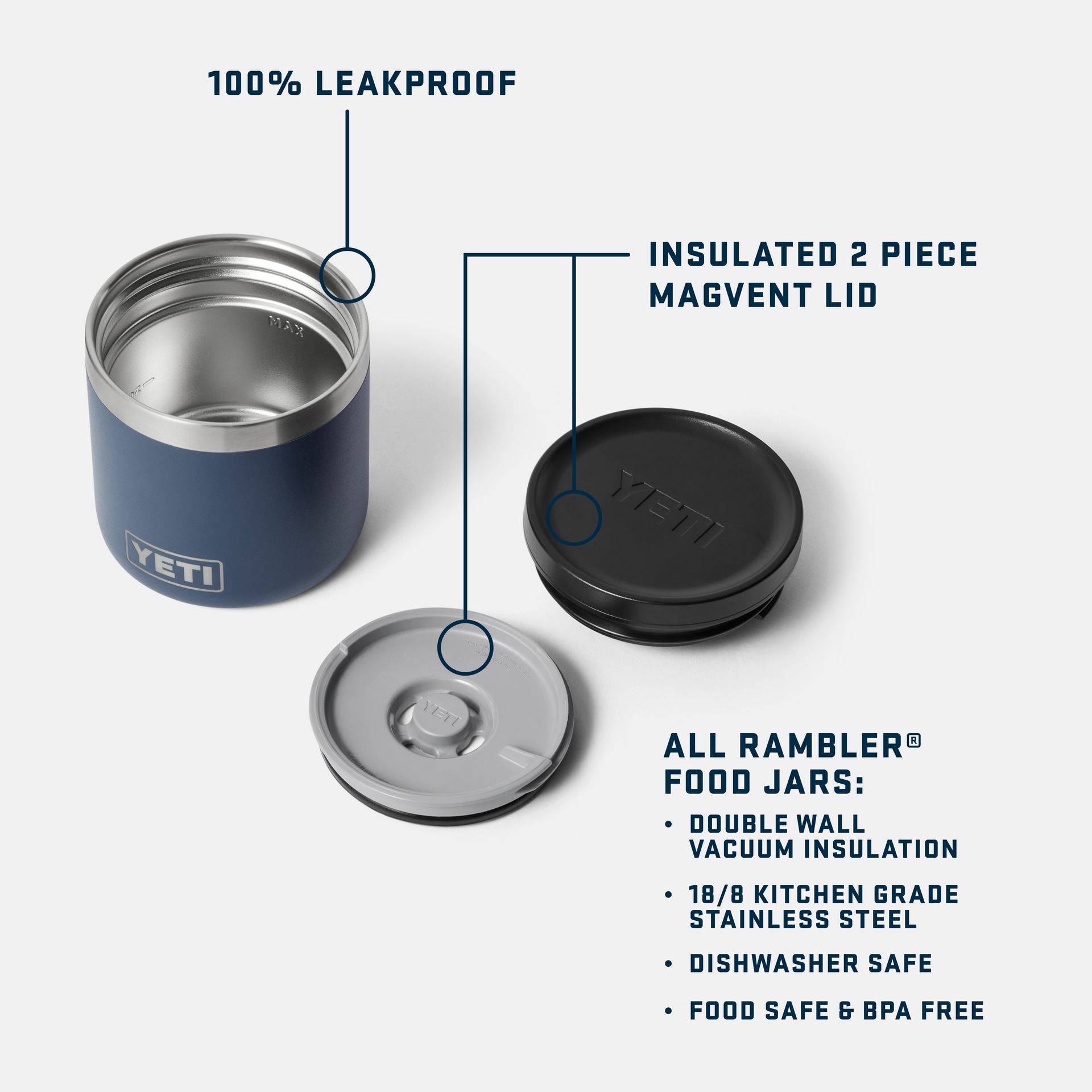 YETI ® Rambler® 8 oz Insulated Food Jar