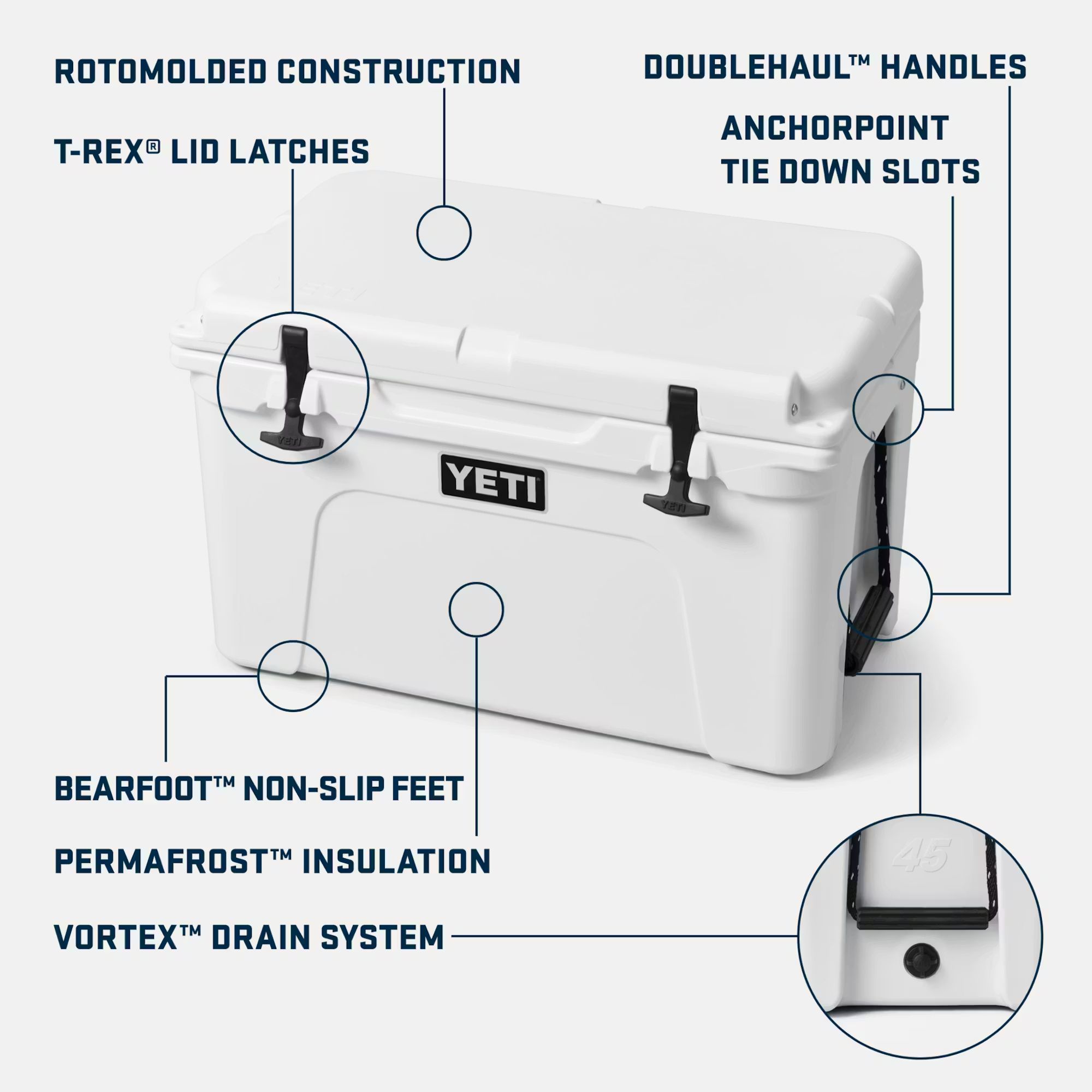 YETI Tundra® 45 Hard Cooler