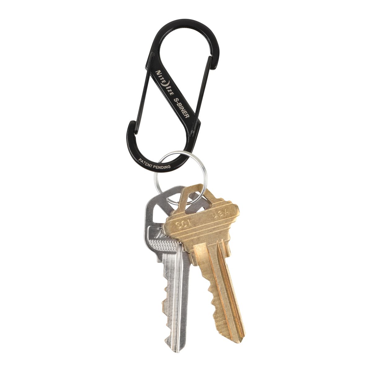 Nite Ize Size #2 S-Biner Front_Angled_Left