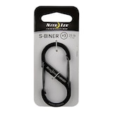 Nite Ize Stainless Steel Size #3 S-Biner Front_Flat
