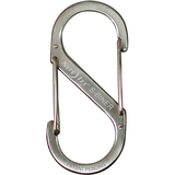Nite Ize Stainless Steel S-Biner Size #4 Front_Flat