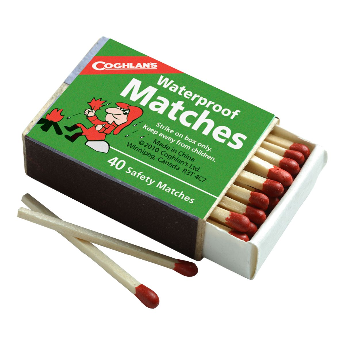 Coghlan's Waterproof Matches - 4 pk