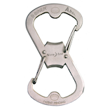 Nite Ize Stainless Steel S-Biner Front_Flat