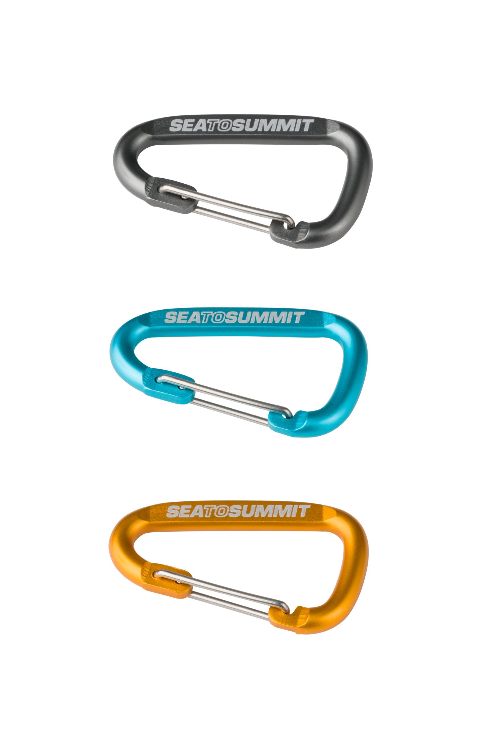 Sea To Summit Accessory Carabiner 3-Pack Set Front_Flat